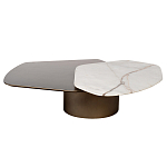Столик журнальный Promontory с мрамором варинант исполнения - 6 | Loft Concept в Тюмени