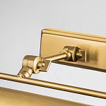 Светильник для картин цвета состаренная латунь с широким плафоном на прямоугольном основании Elstead Lighting варинант исполнения - 9 | Loft Concept в Тюмени