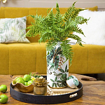 Ваза фарфоровая с ручной росписью Leopard Collection  варинант исполнения - 6 | Loft Concept в Тюмени