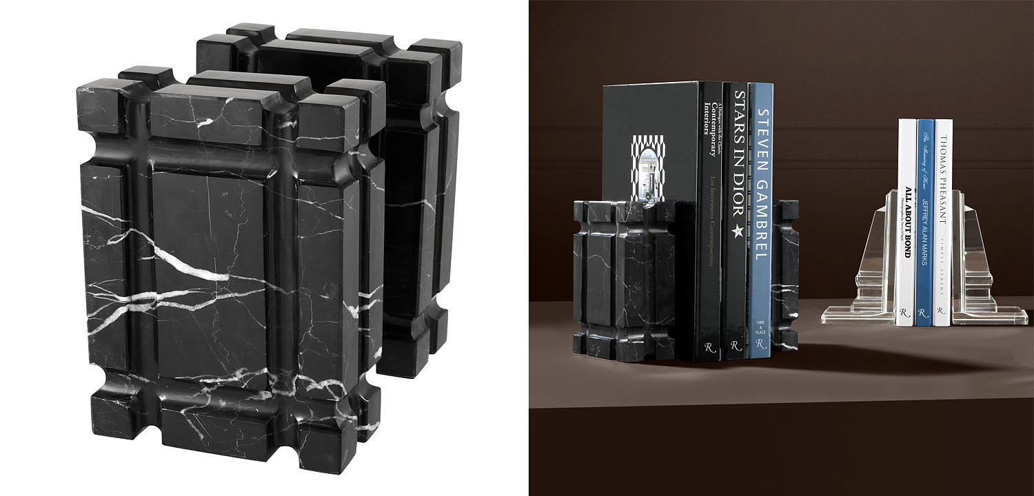 Держатель для книг Eichholtz BOOKEND LINEA SET OF 2 Держатель для книг Eichholtz BOOKEND LINEA SET OF 2 - Loft-Concept в Тюмени