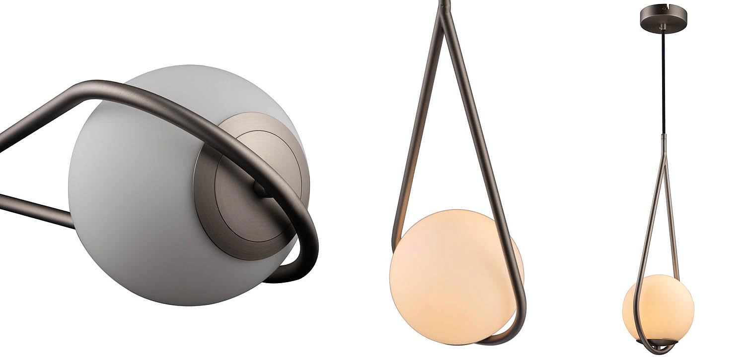Подвесной светильник B.LUX C Ball nickel 48 Подвесной светильник B.LUX C Ball nickel 48 - Loft-Concept в Тюмени