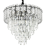 Хрустальная люстра Harmonica Crystal Chrome Chandelier 10 варинант исполнения - 1 | Loft Concept в Тюмени
