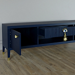 TV-тумба Дизайнерская Elsa Dreams Blue варинант исполнения - 3 | Loft Concept в Тюмени