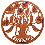 Панно из дерева Foliage Panel With Trees варинант исполнения - 1 | Loft Concept в Тюмени