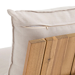 Двухместный диван для сада Acacia варинант исполнения - 6 | Loft Concept в Тюмени