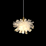 Подвесной светильник с натуральным горным хрусталем Crystal Shimmer варинант исполнения - 2 | Loft Concept в Тюмени