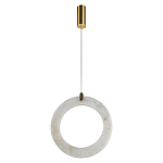 Подвесной светильник в форме кольца Cryptocrystalline Stone варинант исполнения - 7 | Loft Concept в Тюмени