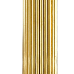 Подвесной светильник золотой в форме цилиндра из тонких металлических трубок  Long Tubular Lampshade варинант исполнения - 1 | Loft Concept в Тюмени