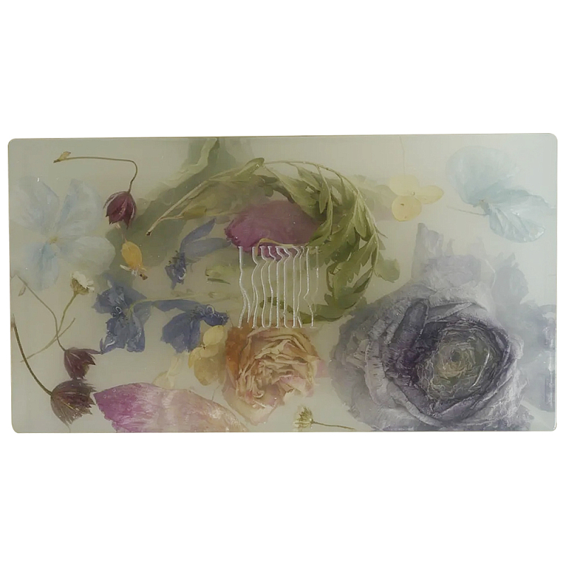 Шкатулка из эпоксидной смолы с цветами белая Epoxy Resin Rectangular Box White Белый Мульти Шкатулка из эпоксидной смолы с цветами белая Epoxy Resin Rectangular Box White Белый Мульти в Тюмени | Loft Concept