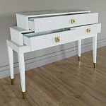 Премиальная Консоль с тремя ящиками Elsa Dreams White варинант исполнения - 2 | Loft Concept в Тюмени