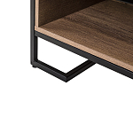 Стеллаж под TV в стиле лофт с открытыми полками и ящиками Urban Style Space варинант исполнения - 4 | Loft Concept в Тюмени