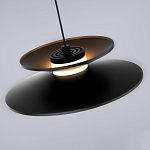 Подвесной светильник черного цвета из металла Obsidian Touch варинант исполнения - 4 | Loft Concept в Тюмени