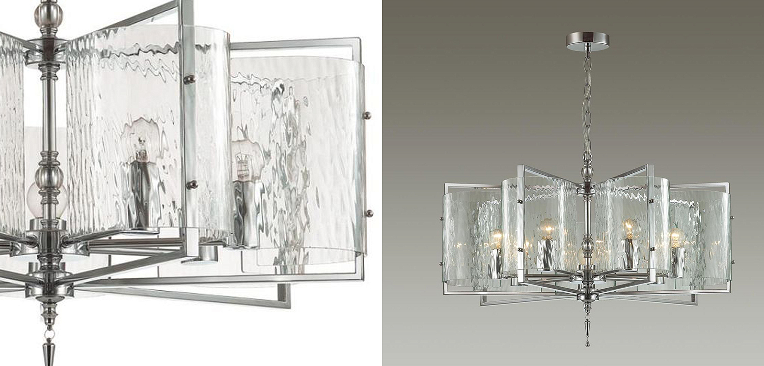 Люстра Karissa Chrome Chandelier 65 Люстра Karissa Chrome Chandelier 65 - Loft-Concept в Тюмени