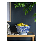 Чаша белая с синим цветочным узором Chino Dishes варинант исполнения - 4 | Loft Concept в Тюмени