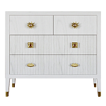 Бельевой Комод с 4 ящиками Elsa Dreams White варинант исполнения - 6 | Loft Concept в Тюмени