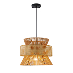 Подвесной светильник с абажуром из натуральных материалов Light Inside the Cell варинант исполнения - 2 | Loft Concept в Тюмени