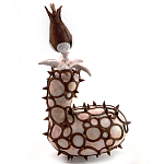 Статуэтка для интерьера коричневый фрукт Pandora Tropical Fruit 21 варинант исполнения - 3 | Loft Concept в Тюмени