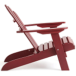 Уличное кресло из массива акации Adirondack Wooden Chair Red варинант исполнения - 3 | Loft Concept в Тюмени