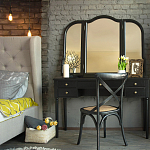 Туалетный столик Stylish Black варинант исполнения - 2 | Loft Concept в Тюмени