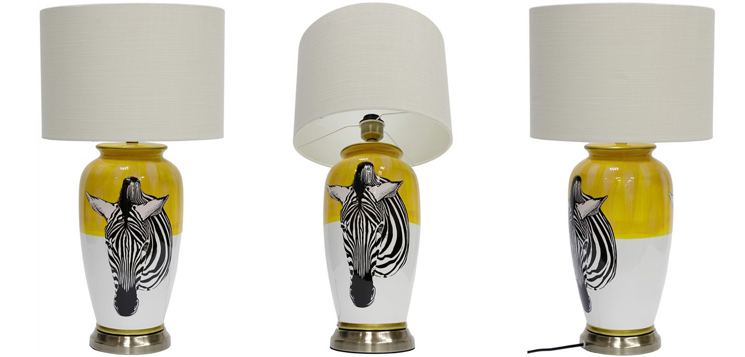Настольная лампа Zebra head Table lamp Настольная лампа Zebra head Table lamp - Loft-Concept в Тюмени