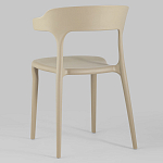 Бежевый стул из прочного PP-пластика JORIS варинант исполнения - 5 | Loft Concept в Тюмени