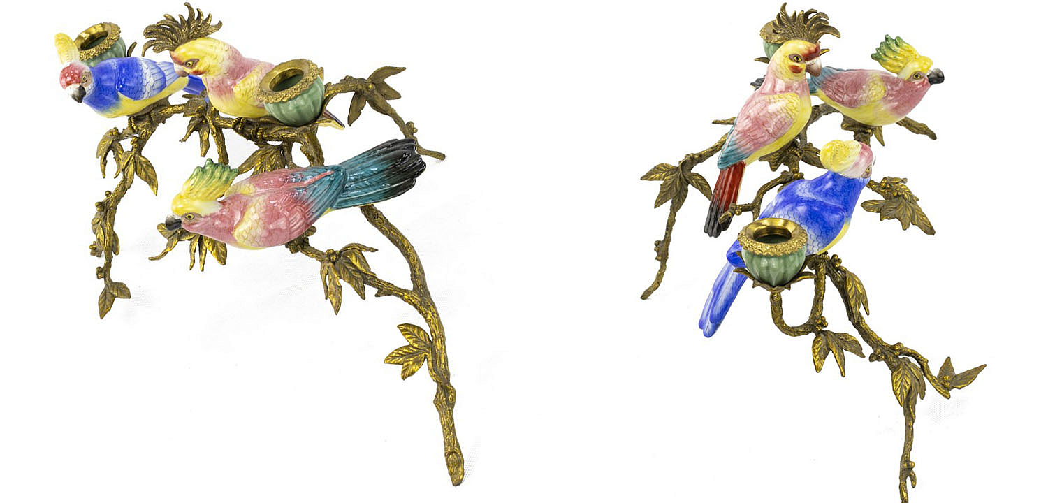 Подсвечник Birds On A Branch Eden Garden Подсвечник Birds On A Branch Eden Garden - Loft-Concept в Тюмени