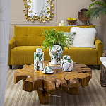 Ваза с крышкой фарфоровая с ручной росписью Leopard Collection  варинант исполнения - 6 | Loft Concept в Тюмени