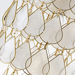 Подвесной светильник с декором из натуральной морской ракушки Iridescent Light варинант исполнения - 8 | Loft Concept в Тюмени