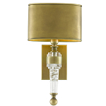 Бра с овальным абажуром на прозрачном основании Masculinity варинант исполнения - 2 | Loft Concept в Тюмени