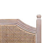 Изголовье кровати коричневое с обивкой из ротанга Olivia Headboard варинант исполнения - 2 | Loft Concept в Тюмени