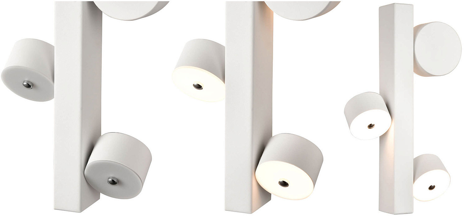 Бра Pohon White Circles Wall Lamp Бра Pohon White Circles Wall Lamp - Loft-Concept в Тюмени