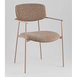 Стул Doe с подклокотниками коричневый варинант исполнения - 1 | Loft Concept в Тюмени