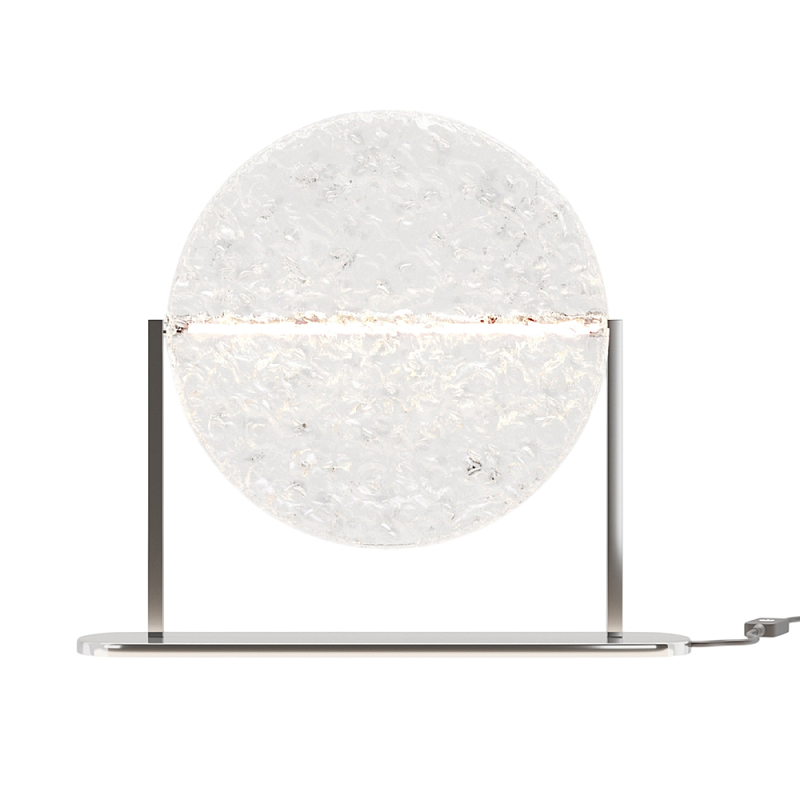 Настольный светильник Mangata 3000К 7Вт Хром Прозрачный в Тюмени | Loft Concept 