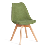 Стул с мягким бархатным сиденьем Chair Tulip варинант исполнения - 2 | Loft Concept в Тюмени