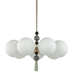 Люстра со вставками из керамики SkyEast 7 ламп варинант исполнения - 1 | Loft Concept в Тюмени