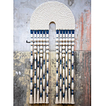 Настенное украшение из нитей Корона с кисточками Crown Wall Hanging варинант исполнения - 1 | Loft Concept в Тюмени