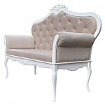 Диван в стиле прованс Montmartre Provence Sofa Beige White варинант исполнения - 2 | Loft Concept в Тюмени