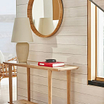 Зеркало круглое в раме из ротанга Wickerwork варинант исполнения - 5 | Loft Concept в Тюмени