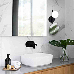 Бра с шарообразным плафоном и зеркальным круглым элементом Lunar Echo варинант исполнения - 2 | Loft Concept в Тюмени