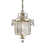 Люстра подвесная со стеклянными подвесками Feiss варинант исполнения - 1 | Loft Concept в Тюмени