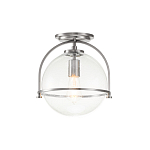 Потолочный светильник с прозрачным стеклянным шаром с эффектом пузырьков Hinkley варинант исполнения - 7 | Loft Concept в Тюмени