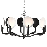 Люстра с плафонами в виде черно-белых дисков Ideal Shade Combination варинант исполнения - 4 | Loft Concept в Тюмени