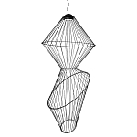 Подвесной светильник из металла Figured Beam варинант исполнения - 1 | Loft Concept в Тюмени