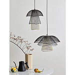 Подвесной светильник Black Grey Mesh Lampshade Hanging Lamp варинант исполнения - 6 | Loft Concept в Тюмени