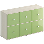 Тумба с глянцевым фасадом Noah варинант исполнения - 1 | Loft Concept в Тюмени