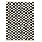 Ковер с шахматным принтом Chess Layout с эффектом шерсти варинант исполнения - 3 | Loft Concept в Тюмени