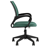Офисное кресло с основанием из черного пластика Desk chairs Green варинант исполнения - 3 | Loft Concept в Тюмени