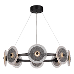 Люстра с плафонами из фактурного двойного стекла Heterochromia варинант исполнения - 4 | Loft Concept в Тюмени