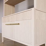 Стеллаж Primo с ящиками Светлый дуб  варинант исполнения - 4 | Loft Concept в Тюмени