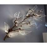 Бра в виде ветки с лепестками Marvelous Garden варинант исполнения - 1 | Loft Concept в Тюмени